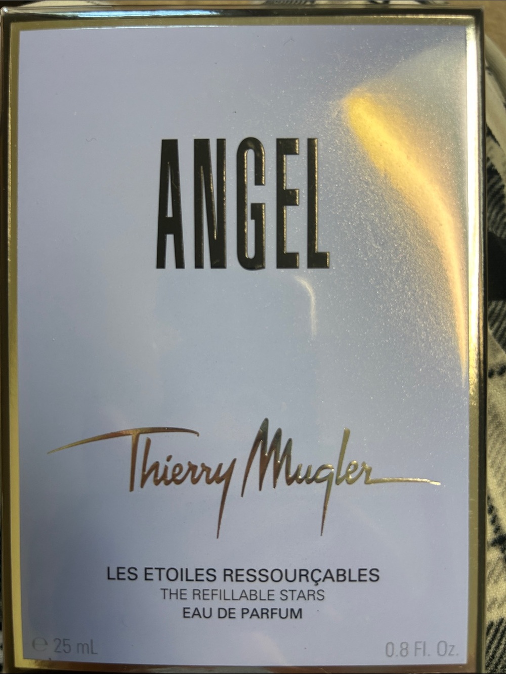 Thierry Mugler Angel White and Gold Box